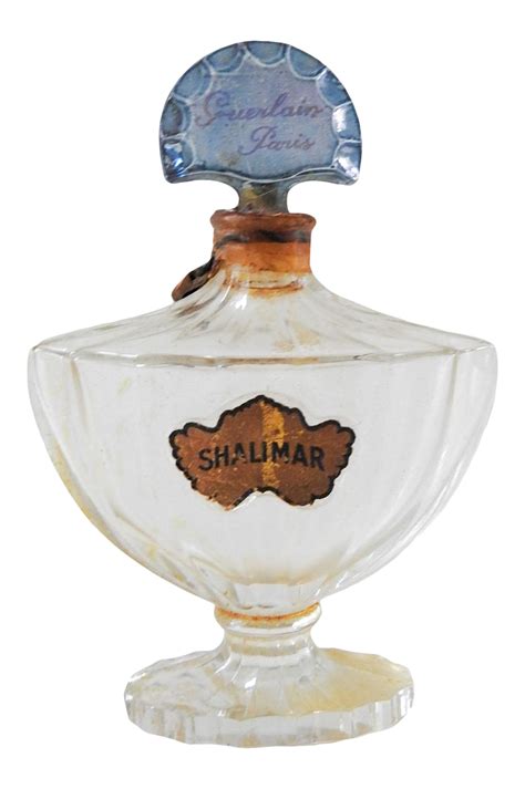 Vintage Guerlain Baccarat Shalimar Perfume Bottle | Chairish