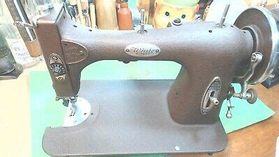 Sewing Machine Parts - Antique White Rotary Sewing Machine