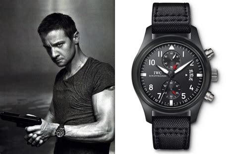 Jeremy Renner wears IWC in "The Bourne Legacy" | Professional Watches