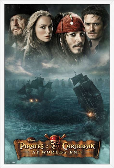 Disney Pirates of the Caribbean: At World's End - DVD One Sheet Poster - Walmart.com - Walmart.com