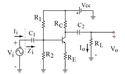 Solved The amplifier below consists of an npn BJT, in common | Chegg.com