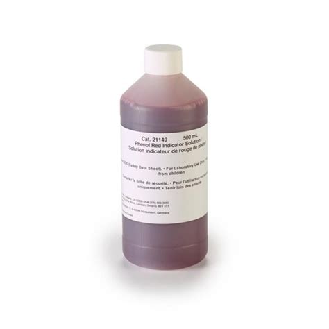 Phenol Red Standard Solution 500ml