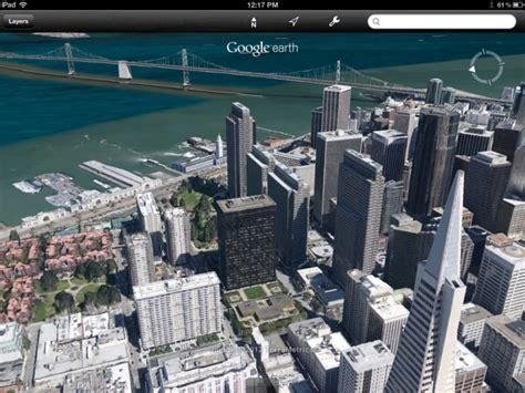 Google Earth's 3-D buildings come to iOS