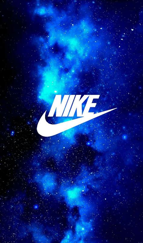 Download Blue Nike Logo Wallpaper | Wallpapers.com