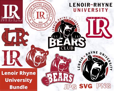 Lenoir Rhyne University Bundle Cut Files and Printables | Etsy