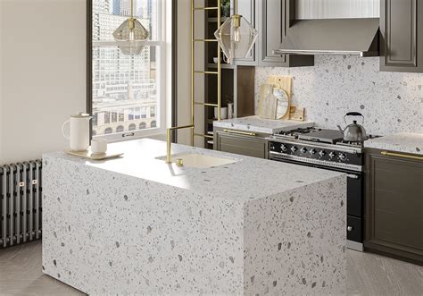 15 White Quartz Countertop & Backsplash Ideas | Marble Systems