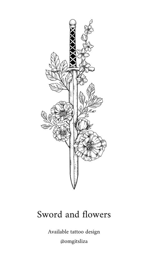 Update 71+ sword and flower tattoo - in.cdgdbentre