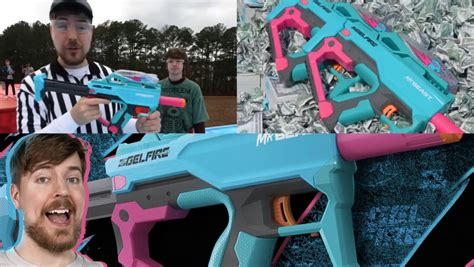 NERF Pro Gelfire X MrBeast Blaster - Where to buy + How Much?