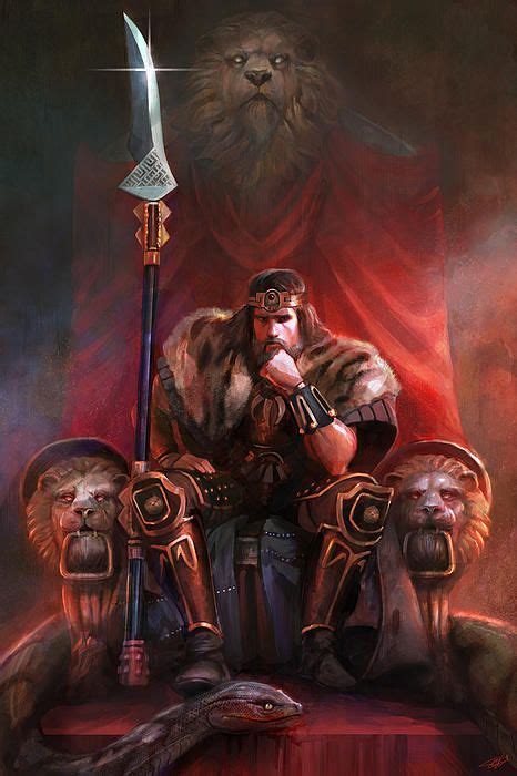 King by His Own Hand by Steve Goad | Fantasy character design, Character art, Dark fantasy art