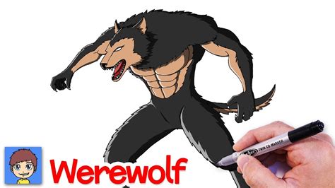 Comment Dessiner Un Loup Garou Dessin Pinterest Learning | My XXX Hot Girl