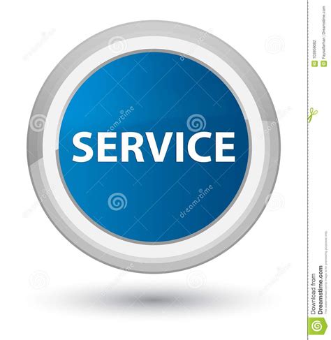 Service Prime Blue Round Button Stock Illustration - Illustration of assistance, prime: 103959082