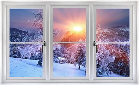 Spectacular Faux Winter Window Scenes