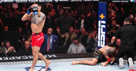 Ilia Topuria Wins Title, Stops Rival Alexander Volkanovski With Brutal ...