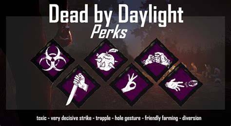 Dead by Daylight Perks Png Files - Etsy