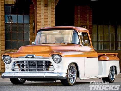 1956 Chevy | Classic chevy trucks, Classic trucks magazine, Chevy trucks