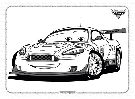 Disney Cars Coloring Pages Archives