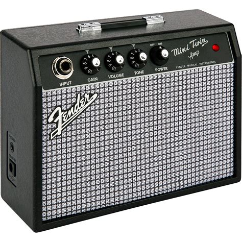 Fender Mini '65 Twin 1W 2x3 Guitar Combo Amp - Woodwind & Brasswind