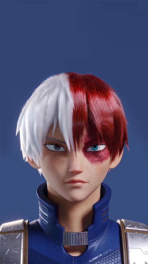 Shoto Todoroki aesthetic wallpaper Boku No Hero Academia, Aesthetic ...