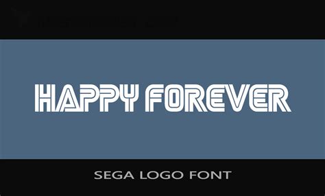 SEGA Font by | mostfont.com