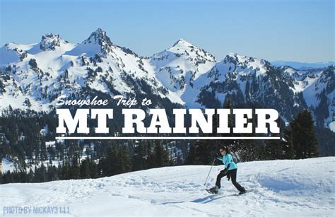 Go Snowshoeing at Mount Rainier | Northwest TripFinder