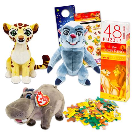 Buy Classic Disney Lion Guard Toys Set Lion Guard Plush Bundle - 6 Pc ...