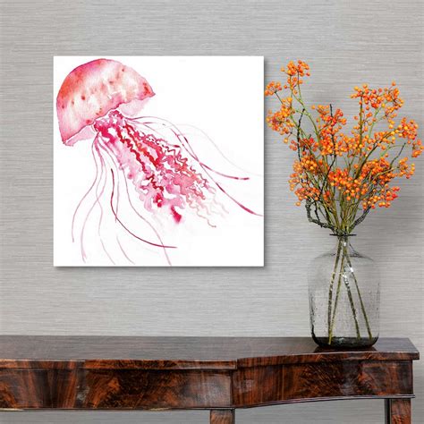 Pink Jellyfish Wall Art, Canvas Prints, Framed Prints, Wall Peels | Great Big Canvas