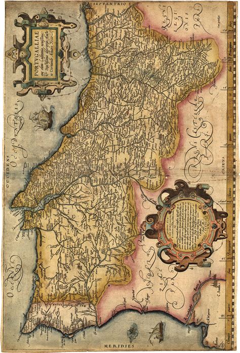 O primeiro mapa de Portugal,datado de 1560 : r/portugal