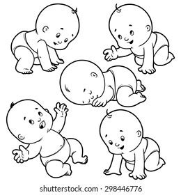 Update more than 151 baby outline drawing - vietkidsiq.edu.vn