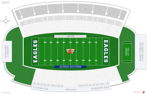 Paulson Stadium (Georgia Southern) Seating Guide - RateYourSeats.com