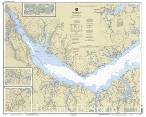 Historic Nautical Map - Neuse River, 2001 NOAA Chart - North Carolina ...