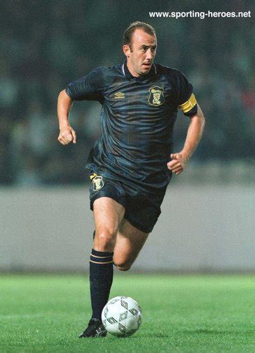 Gary McALLISTER - Scottish International appearances. - Scotland