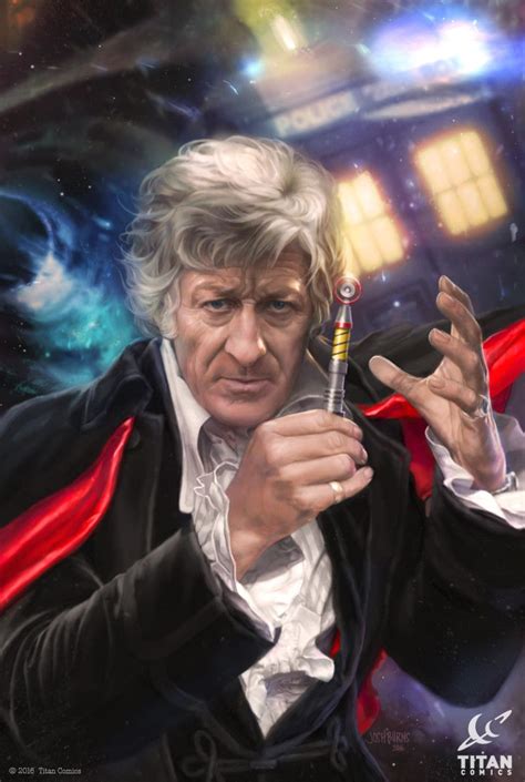 Doctor Who for Titan, the 3rd Doctor, Josh Burns | Doctor who comics ...