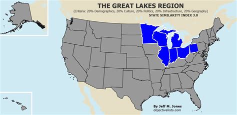 Typical Characteristics of the Great Lakes Region - OBJECTIVE LISTS