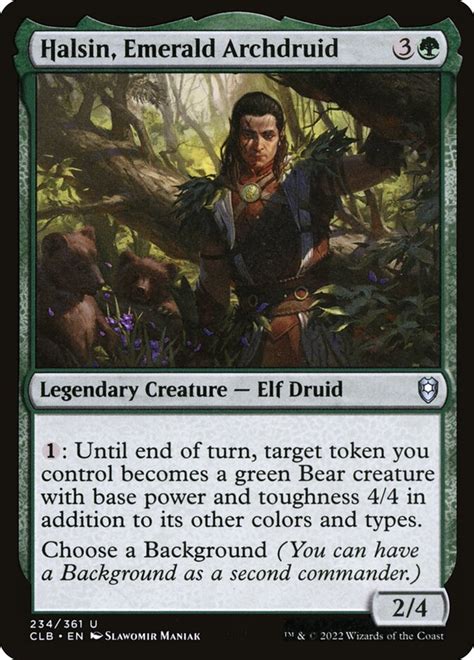 Halsin, Emerald Archdruid Combos | EDH-Combos.com