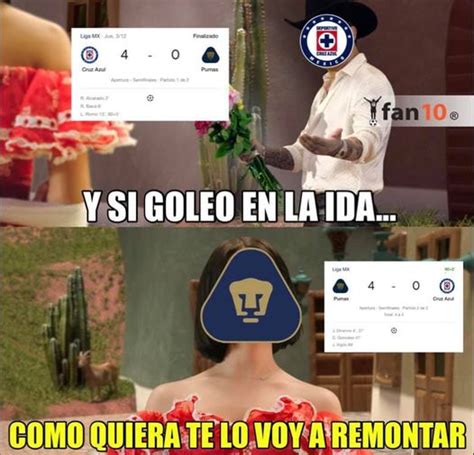 Pumas vs Cruz Azul y los memes de las semifinales del 2020 – N+