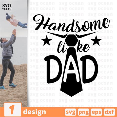 Father's Day SVG bundle vector for instant download - Svg Ocean