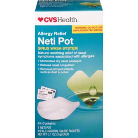 CVS Health Neti Pot, Allergy Relief Sinus Wash System