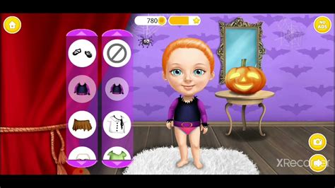 Sweet Baby Girl Halloween Fun Game - YouTube