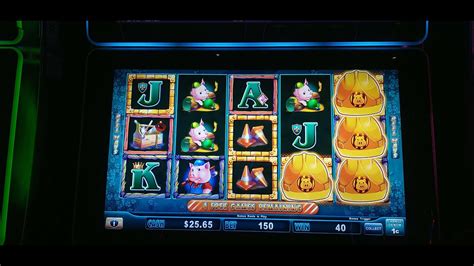 Huff N' Puff Slot Bonus $1.50 Bet Penny Denomination 5 Gold Mansions ...