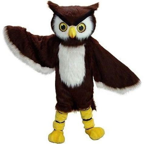 Owl Mascot Costume Free Shipping