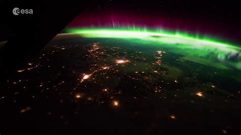 Stunning Time-lapse of Aurora Seen from Space | UHD Video - YouTube