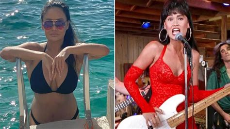 ‘Wayne’s World’ star Tia Carrere, 56, poses in bikini to celebrate her ...