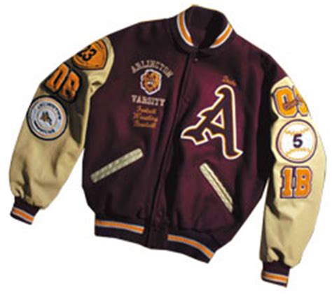 Letterman Jacket and Varsity Jacket