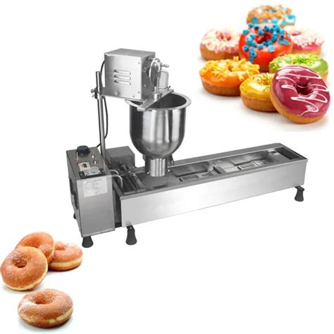 110V 220V Full automatic Commercial Electric Donut Machine Stainless ...