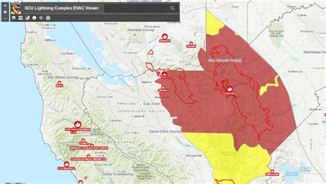 California Wildfire Evacuation Map