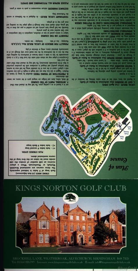 Kings Norton Golf Club - Brockhill - Course Profile | Course Database