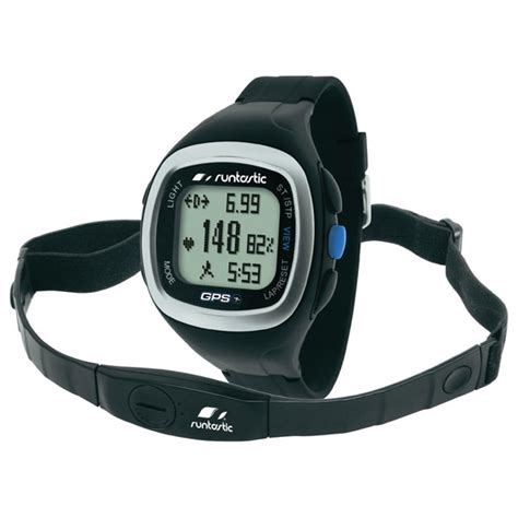 Runtastic RUNGPS1 Gps Heart Rate Monitor Watch With Chest Strap Black | Rapid Electronics