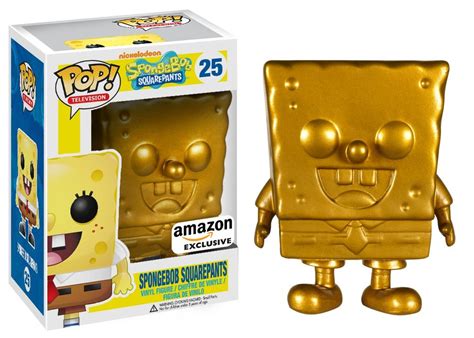 Sponge Bob Square Pants - Gold Pop! Vinyl Figure (Amazon Exclusive ...