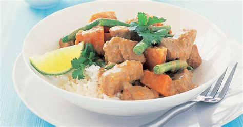 Thai green pork curry