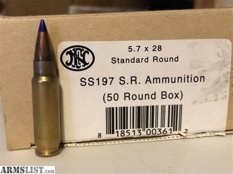 ARMSLIST - For Sale: FN 5.7x28 ammo